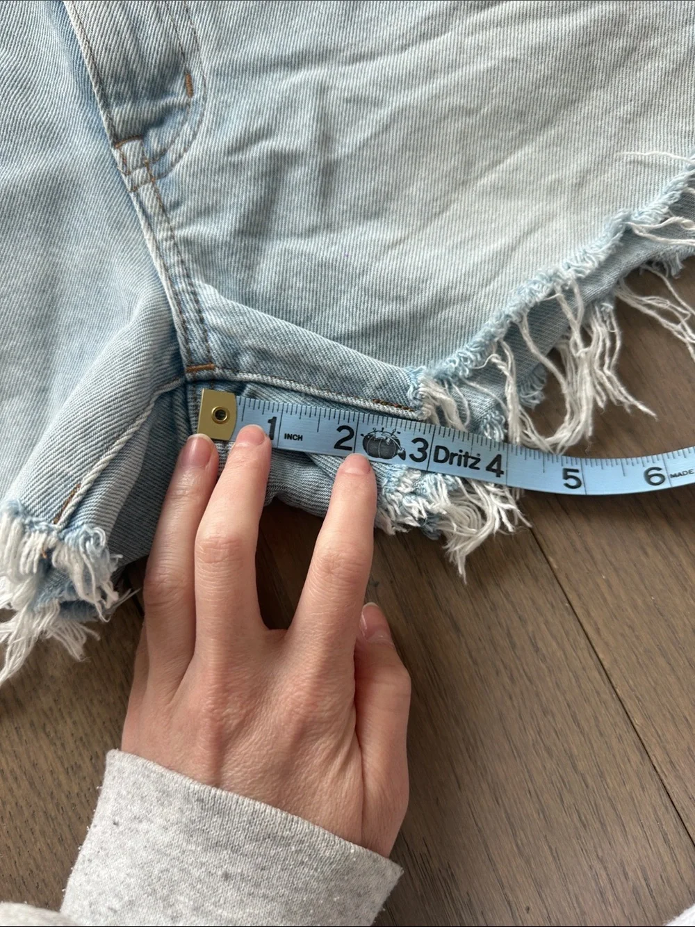Madewell Relaxed Denim Shorts